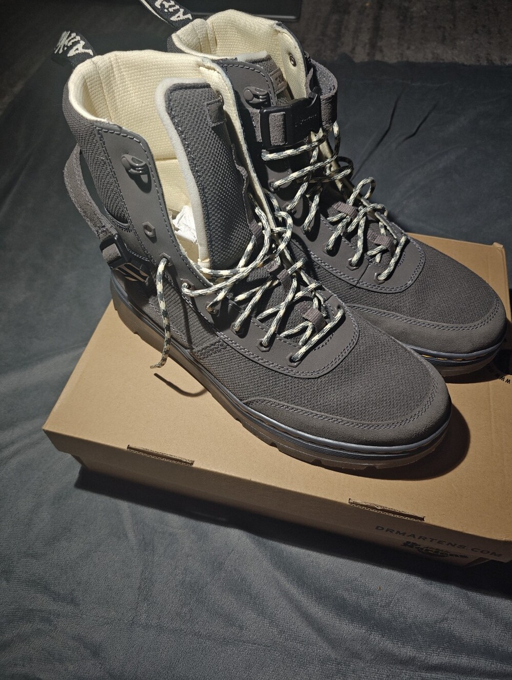 Dr. MartensCombs Tech Grey Mens  13 New In Box